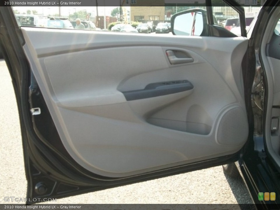 Gray Interior Door Panel for the 2010 Honda Insight Hybrid LX #50714191