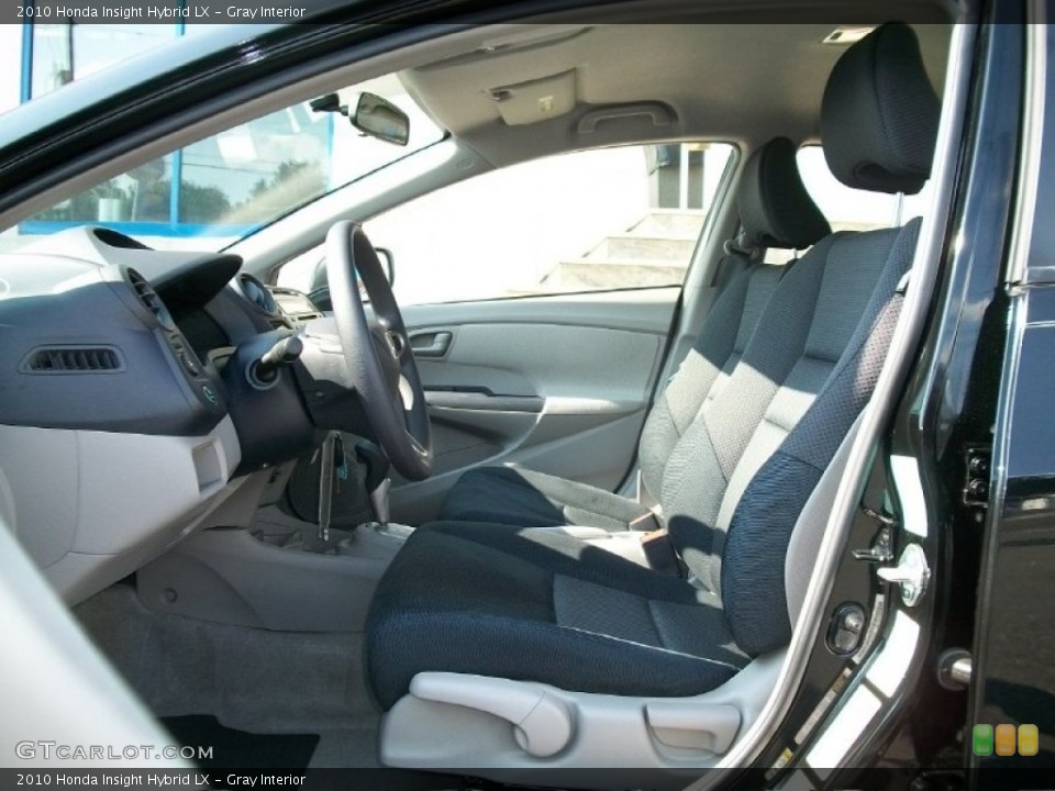 Gray Interior Photo for the 2010 Honda Insight Hybrid LX #50714200