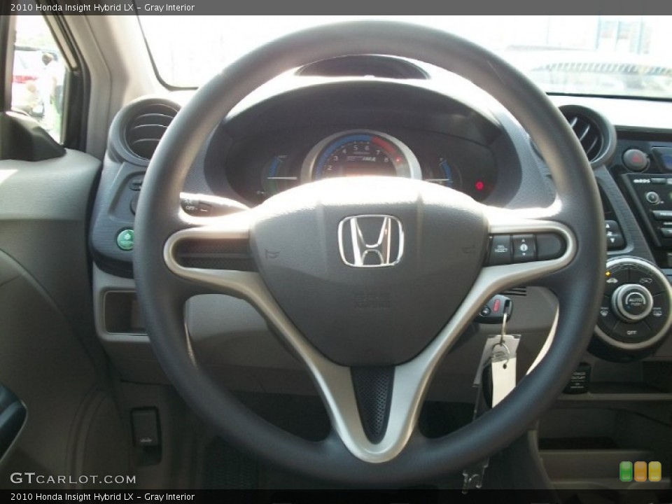 Gray Interior Steering Wheel for the 2010 Honda Insight Hybrid LX #50714254