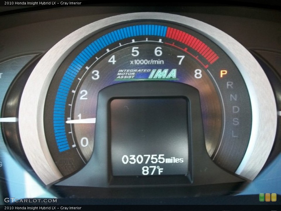 Gray Interior Gauges for the 2010 Honda Insight Hybrid LX #50714266