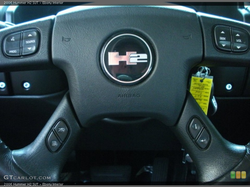 Ebony Interior Controls for the 2006 Hummer H2 SUT #50715151