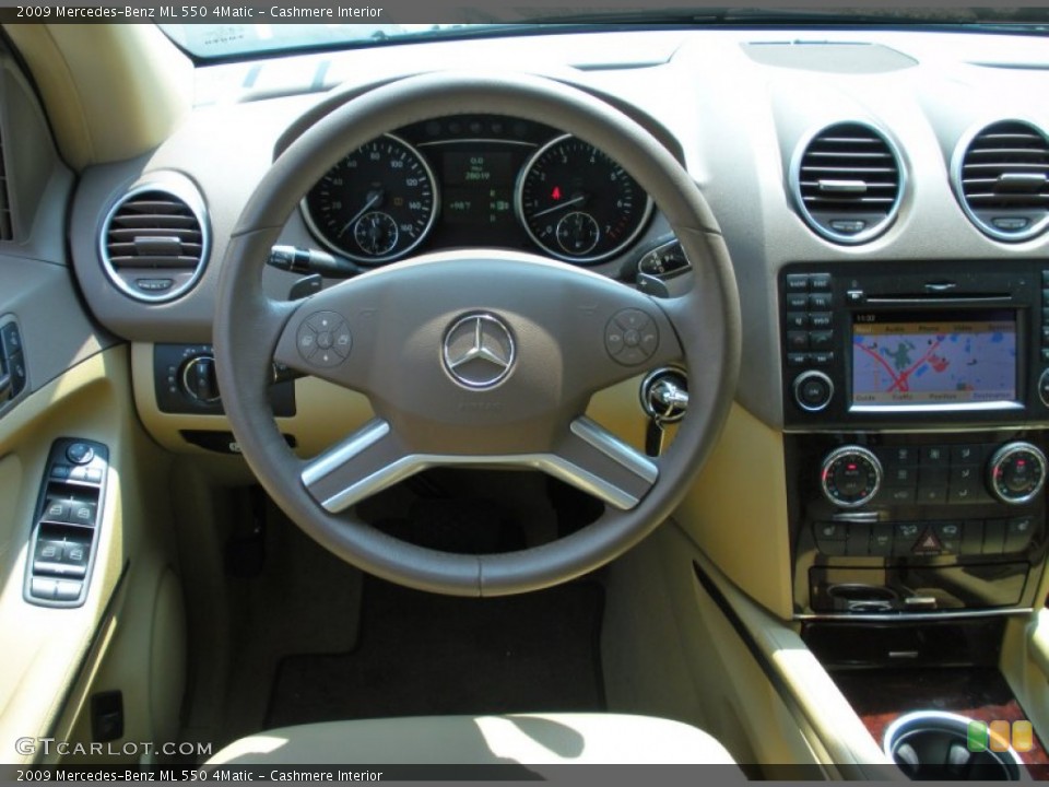 Cashmere Interior Dashboard for the 2009 Mercedes-Benz ML 550 4Matic #50716078