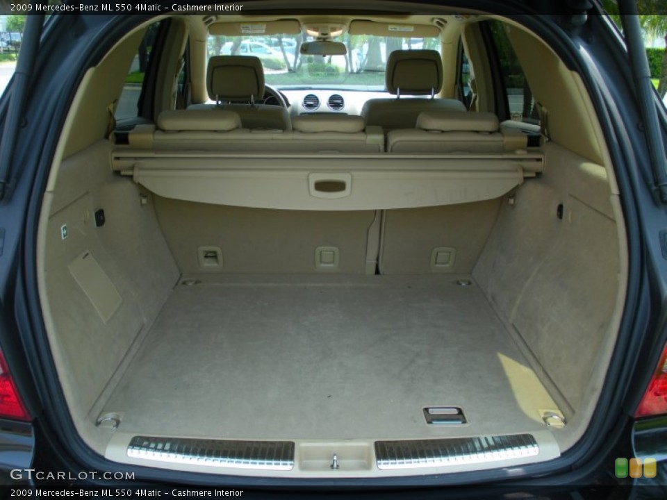 Cashmere Interior Trunk for the 2009 Mercedes-Benz ML 550 4Matic #50716126