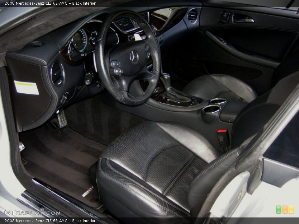 Black Interior Photo for the 2008 Mercedes-Benz CLS 63 AMG #50716330