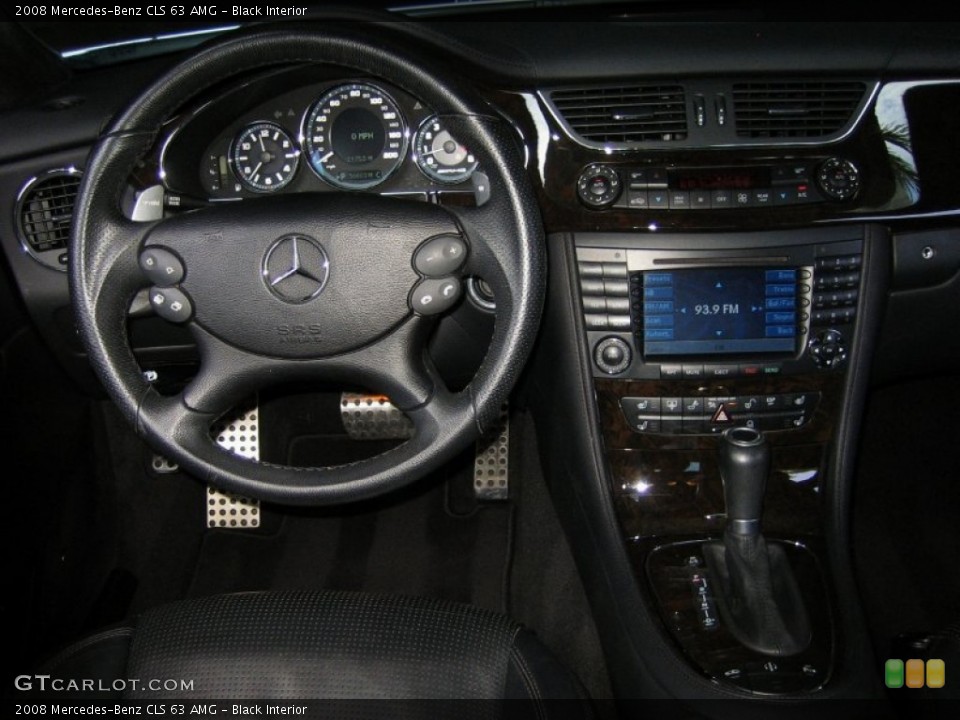 Black Interior Dashboard for the 2008 Mercedes-Benz CLS 63 AMG #50716462