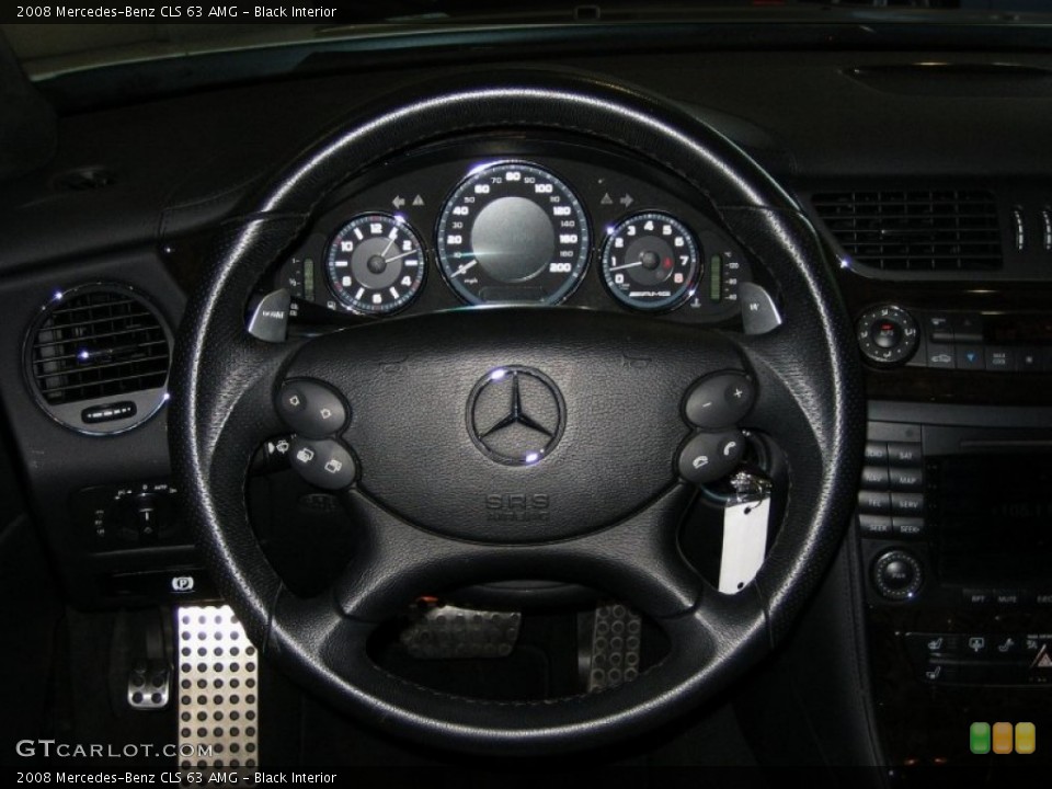 Black Interior Steering Wheel for the 2008 Mercedes-Benz CLS 63 AMG #50716484