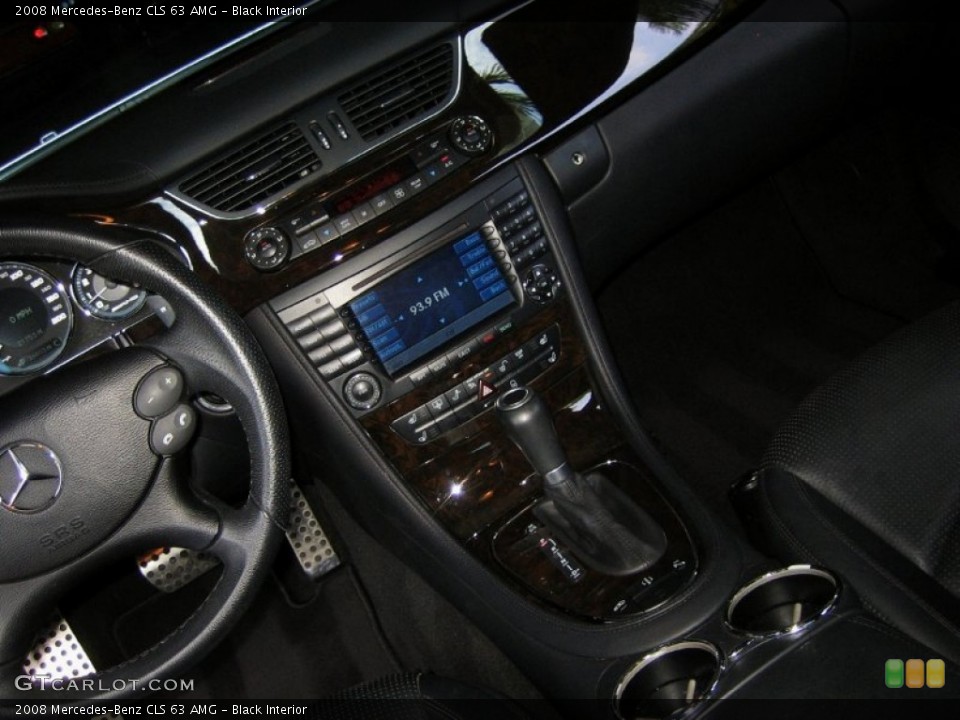Black Interior Controls for the 2008 Mercedes-Benz CLS 63 AMG #50716495