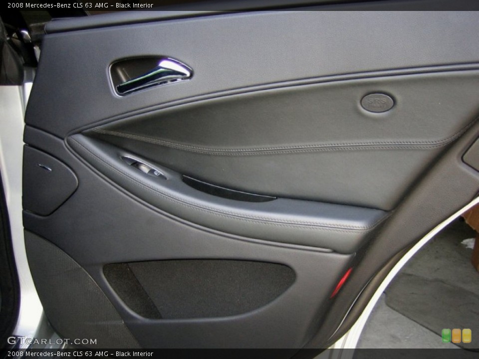 Black Interior Door Panel for the 2008 Mercedes-Benz CLS 63 AMG #50716591