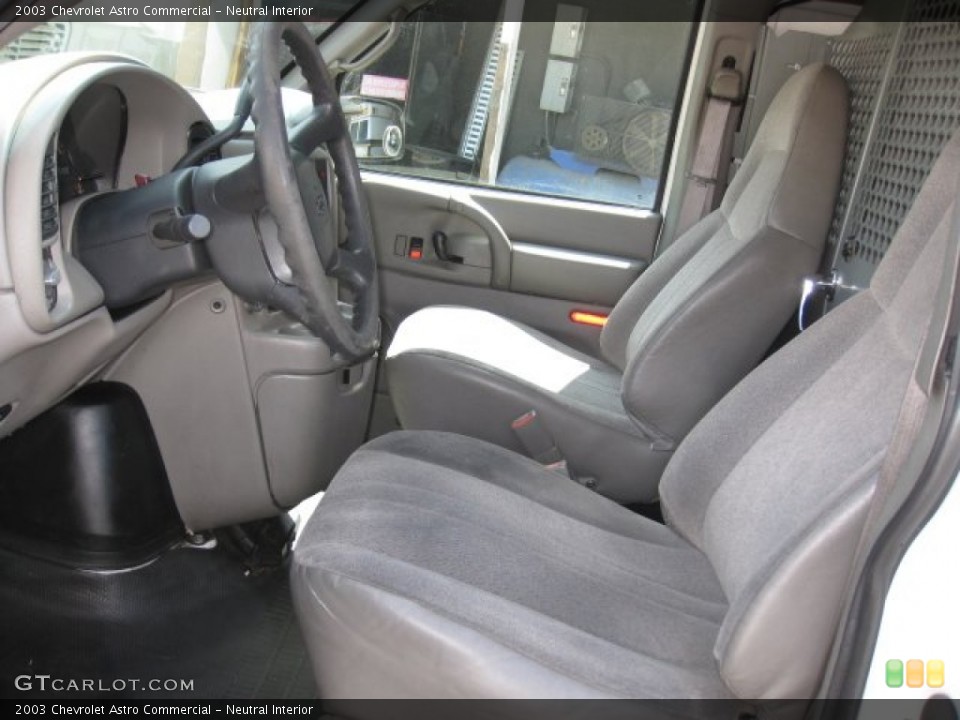 Neutral Interior Photo for the 2003 Chevrolet Astro Commercial #50717036