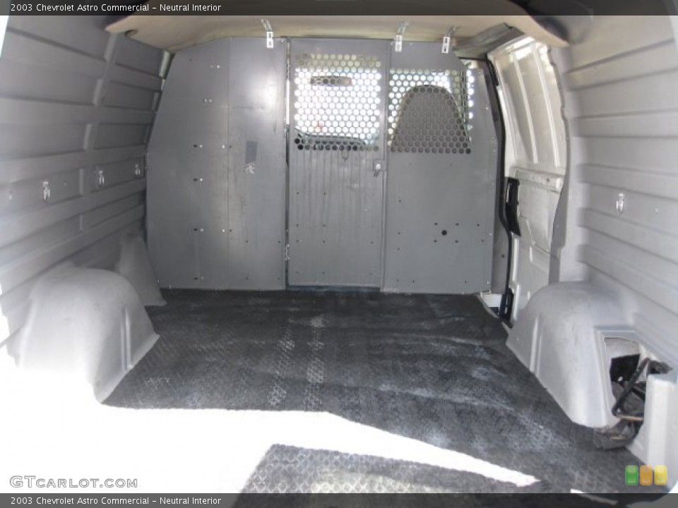 Neutral Interior Trunk for the 2003 Chevrolet Astro Commercial #50717149