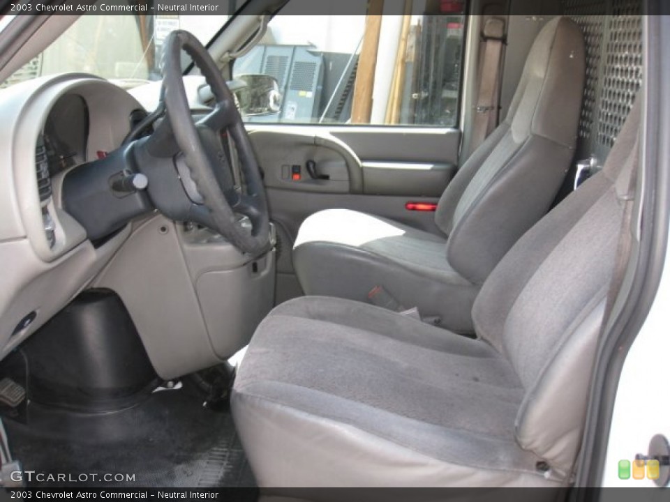 Neutral Interior Photo for the 2003 Chevrolet Astro Commercial #50717161