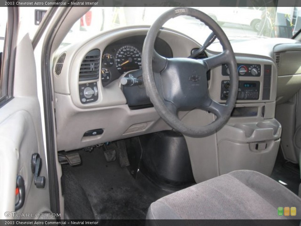 Neutral Interior Photo for the 2003 Chevrolet Astro Commercial #50717170