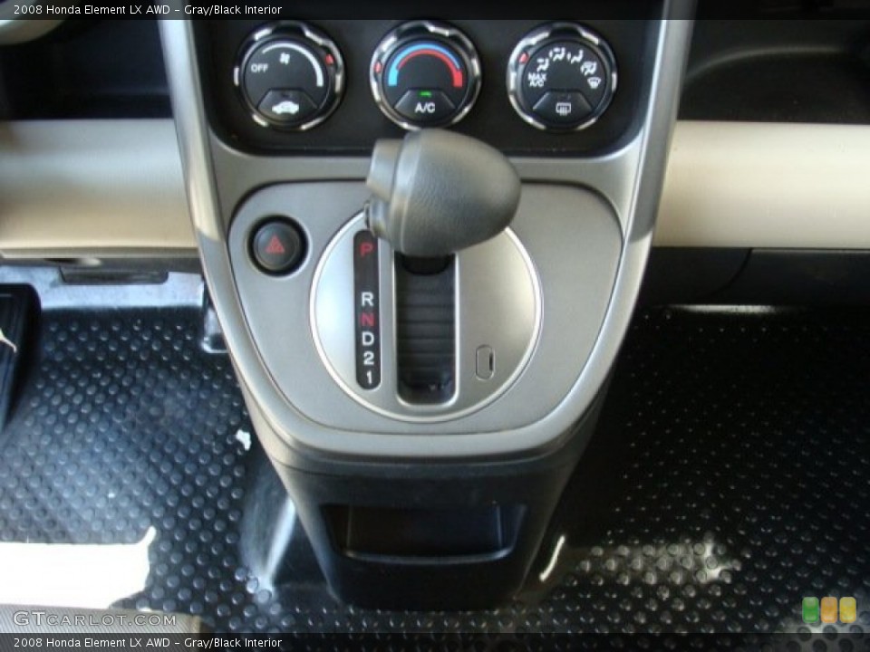 Gray/Black Interior Transmission for the 2008 Honda Element LX AWD #50717464