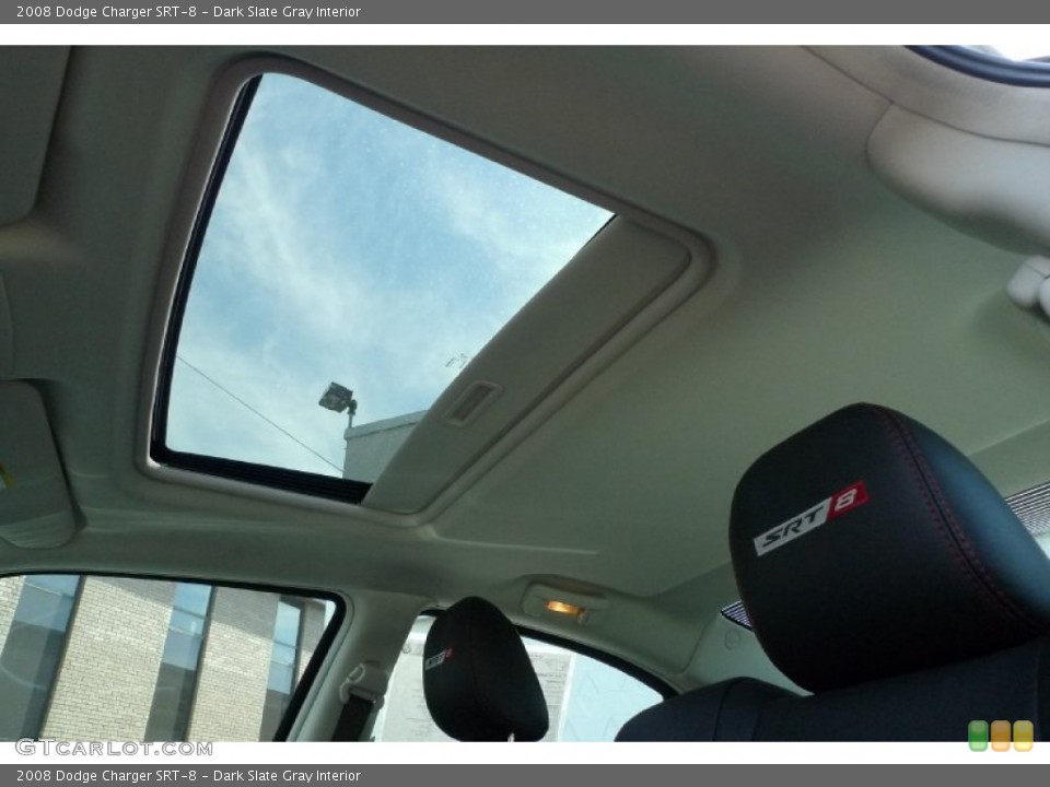 Dark Slate Gray Interior Sunroof for the 2008 Dodge Charger SRT-8 #50719405