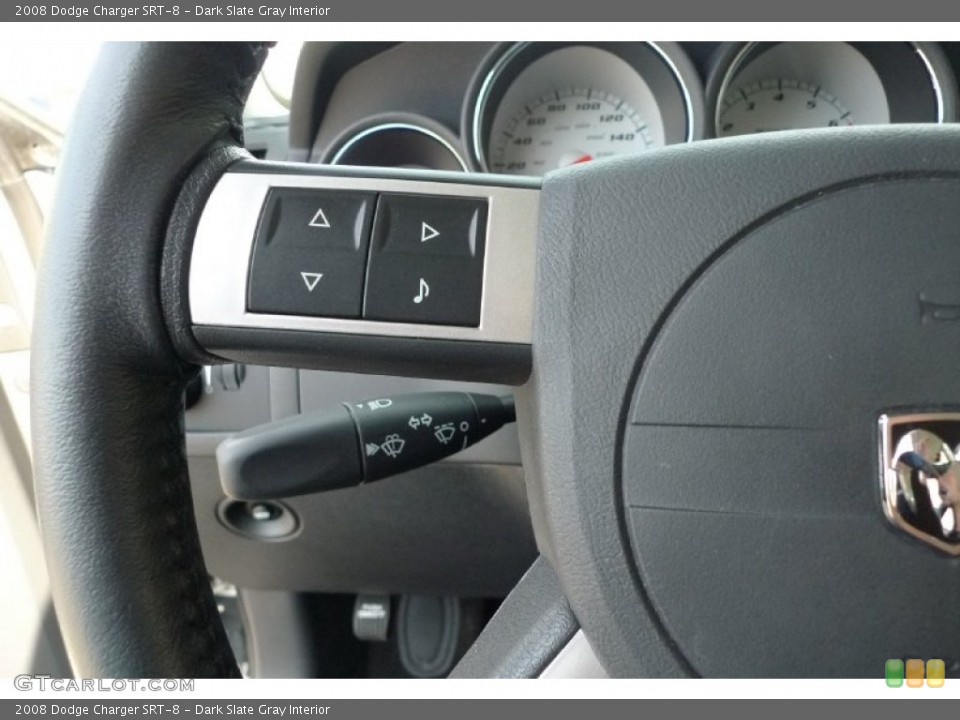 Dark Slate Gray Interior Controls for the 2008 Dodge Charger SRT-8 #50719423