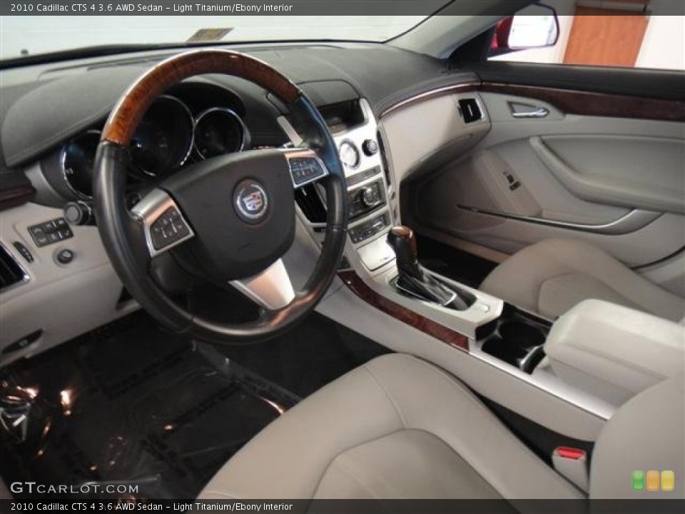 Light Titanium/Ebony Interior Prime Interior for the 2010 Cadillac CTS 4 3.6 AWD Sedan #50720686
