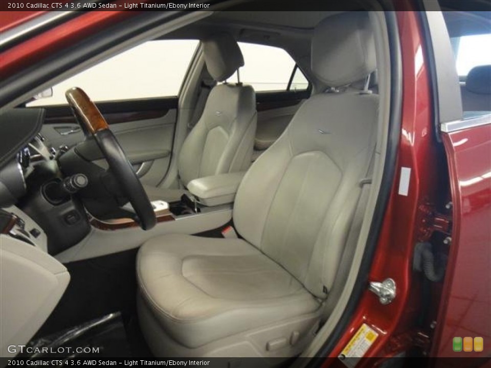 Light Titanium/Ebony Interior Photo for the 2010 Cadillac CTS 4 3.6 AWD Sedan #50720704