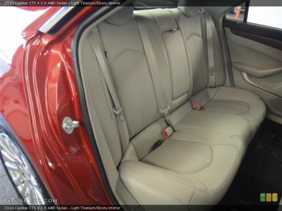 Light Titanium/Ebony Interior Photo for the 2010 Cadillac CTS 4 3.6 AWD Sedan #50720728