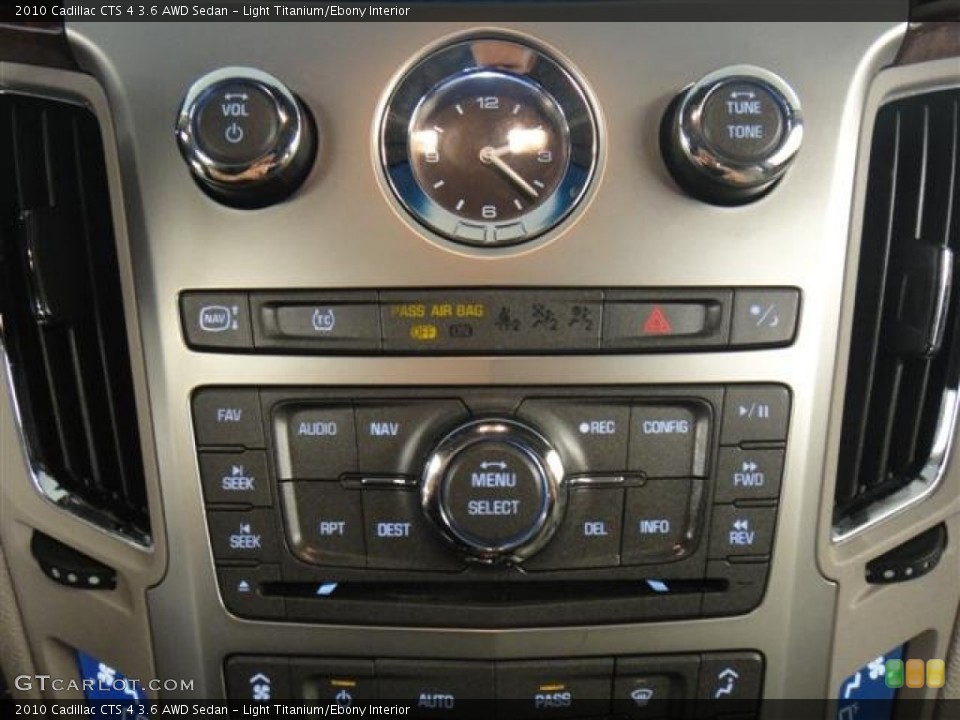 Light Titanium/Ebony Interior Controls for the 2010 Cadillac CTS 4 3.6 AWD Sedan #50720746