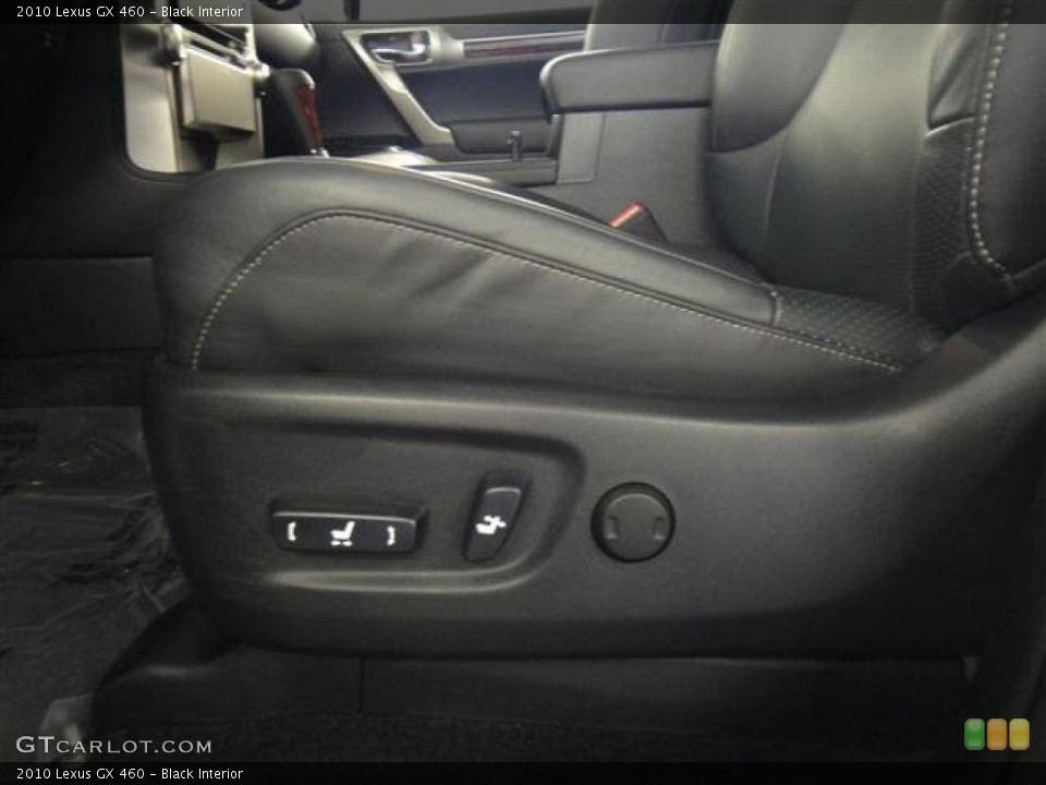 Black Interior Controls for the 2010 Lexus GX 460 #50720860