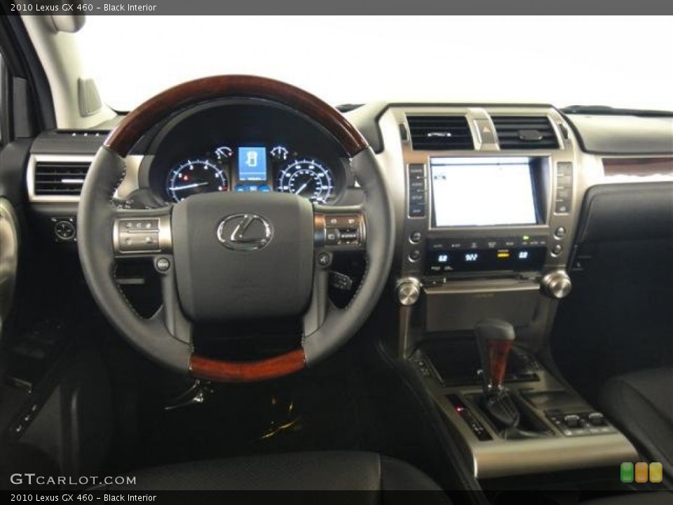 Black Interior Dashboard for the 2010 Lexus GX 460 #50720877