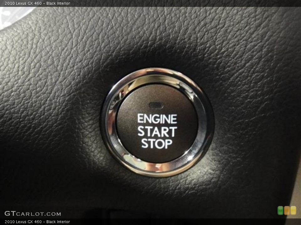 Black Interior Controls for the 2010 Lexus GX 460 #50720902