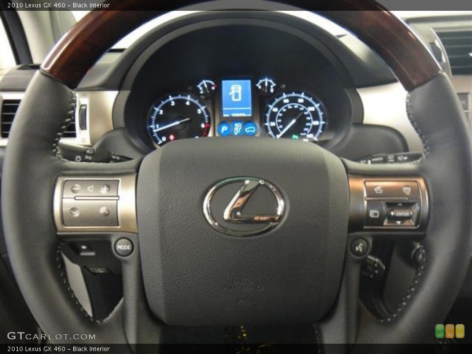 Black Interior Steering Wheel for the 2010 Lexus GX 460 #50720920