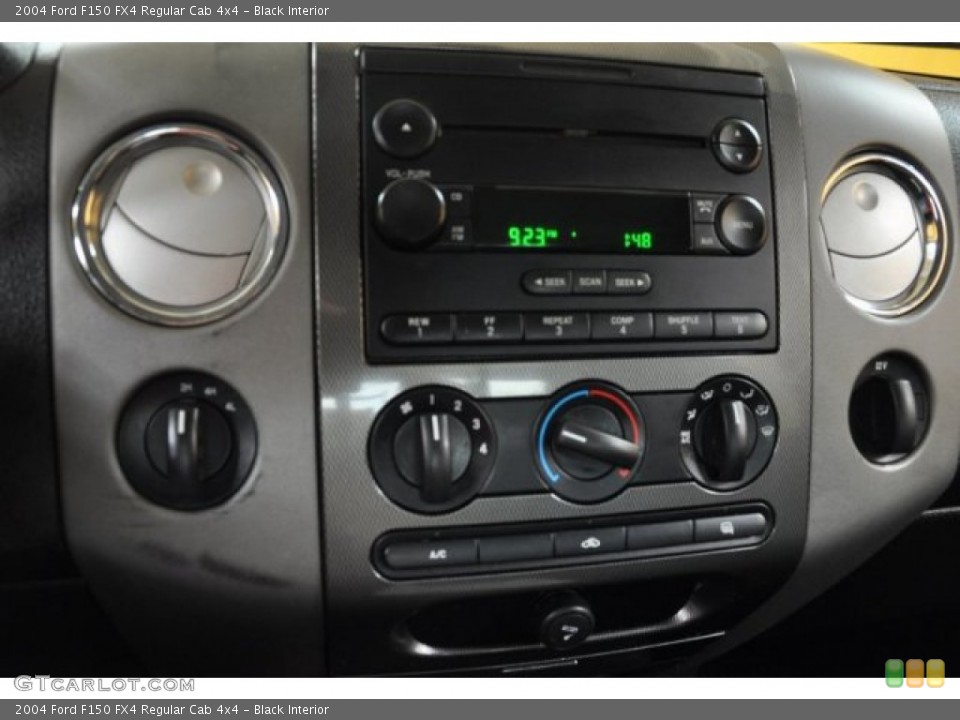 Black Interior Controls for the 2004 Ford F150 FX4 Regular Cab 4x4 #50721769