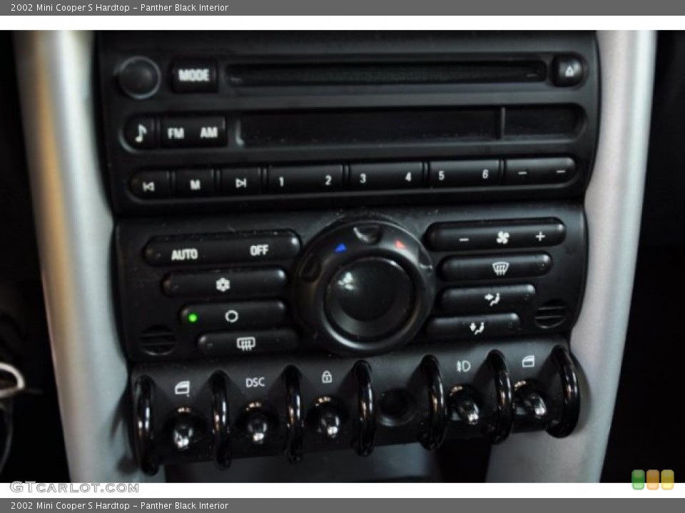 Panther Black Interior Controls for the 2002 Mini Cooper S Hardtop #50722012