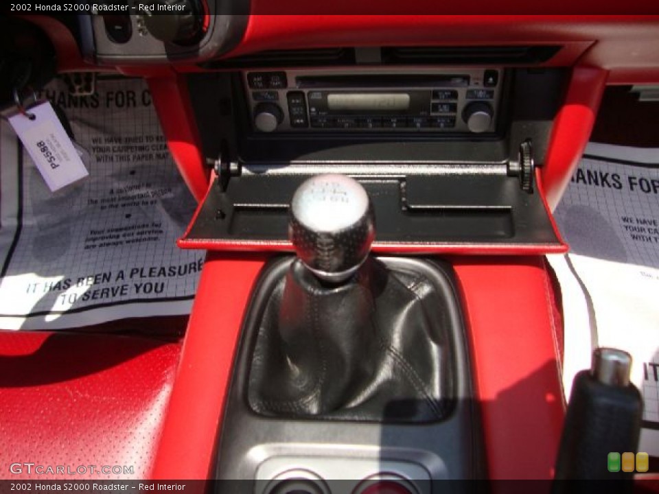 Red Interior Transmission for the 2002 Honda S2000 Roadster #50722753