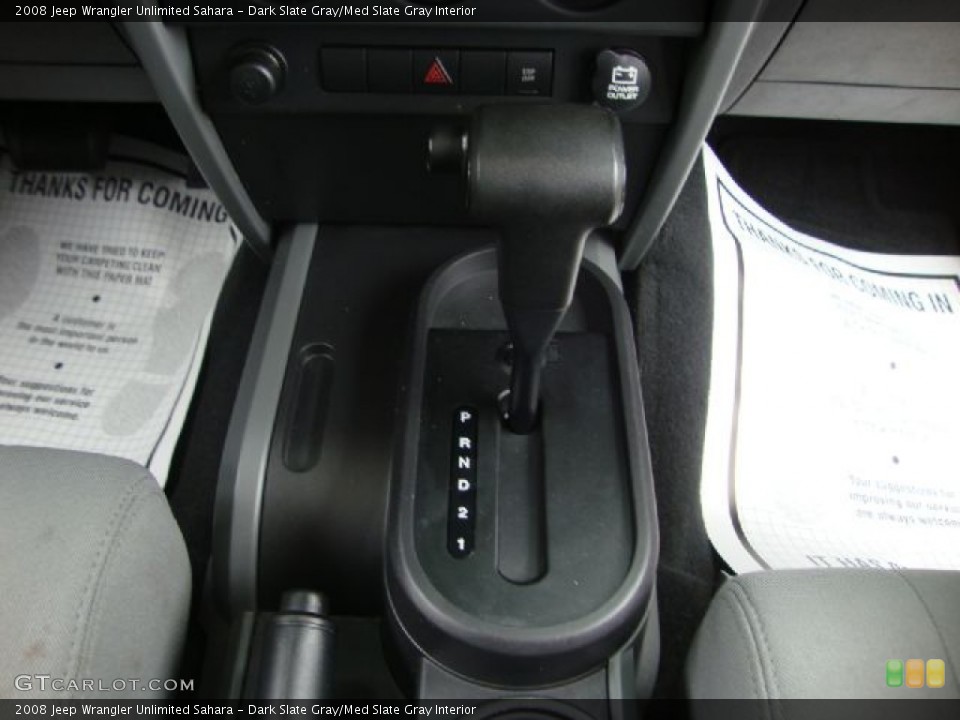 Dark Slate Gray/Med Slate Gray Interior Transmission for the 2008 Jeep Wrangler Unlimited Sahara #50722987