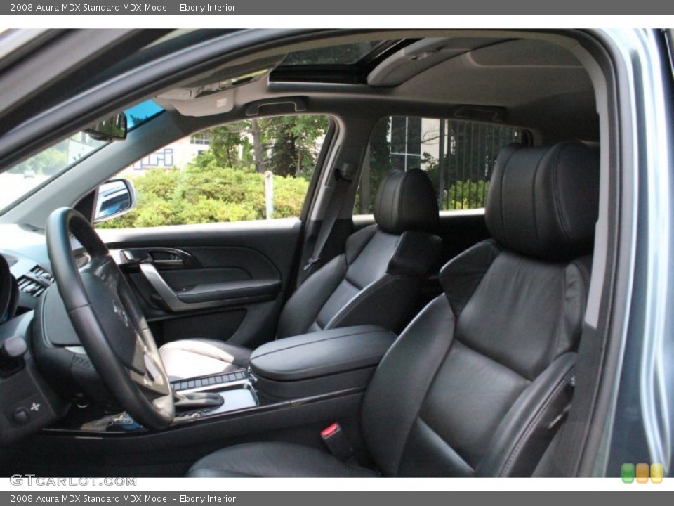 Ebony Interior Photo for the 2008 Acura MDX  #50724576
