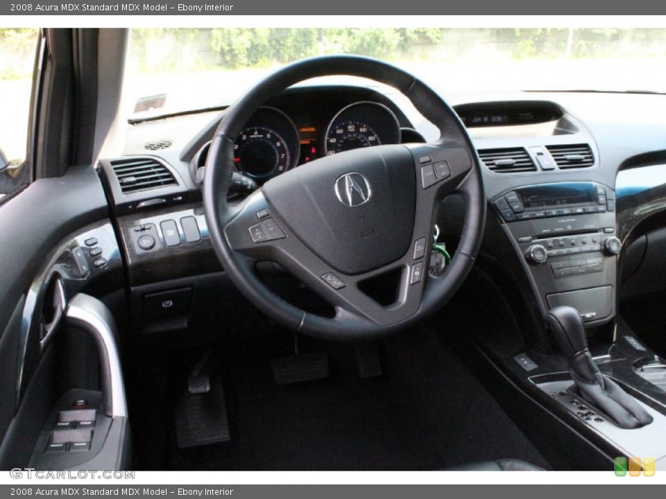 Ebony Interior Dashboard for the 2008 Acura MDX  #50724605
