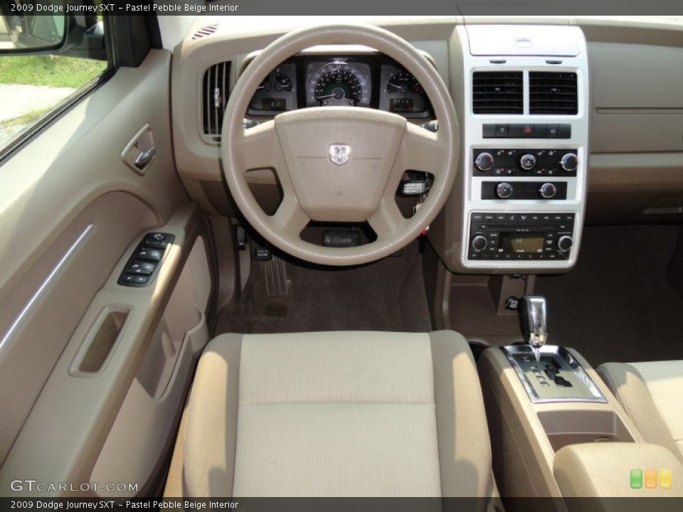Pastel Pebble Beige Interior Dashboard for the 2009 Dodge Journey SXT #50725008