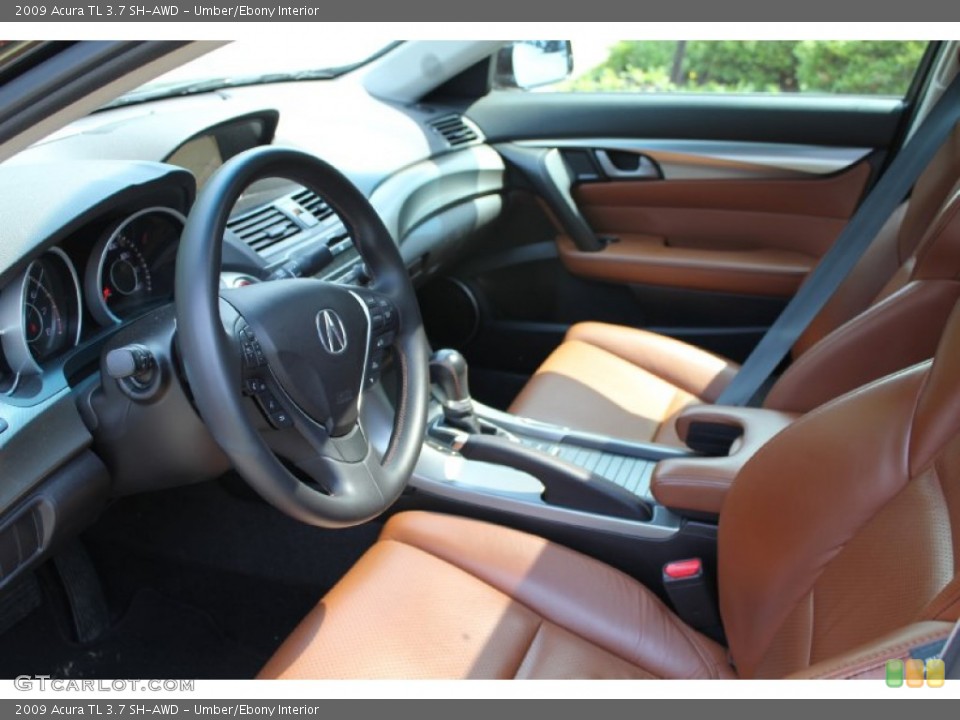 Umber/Ebony Interior Photo for the 2009 Acura TL 3.7 SH-AWD #50726199