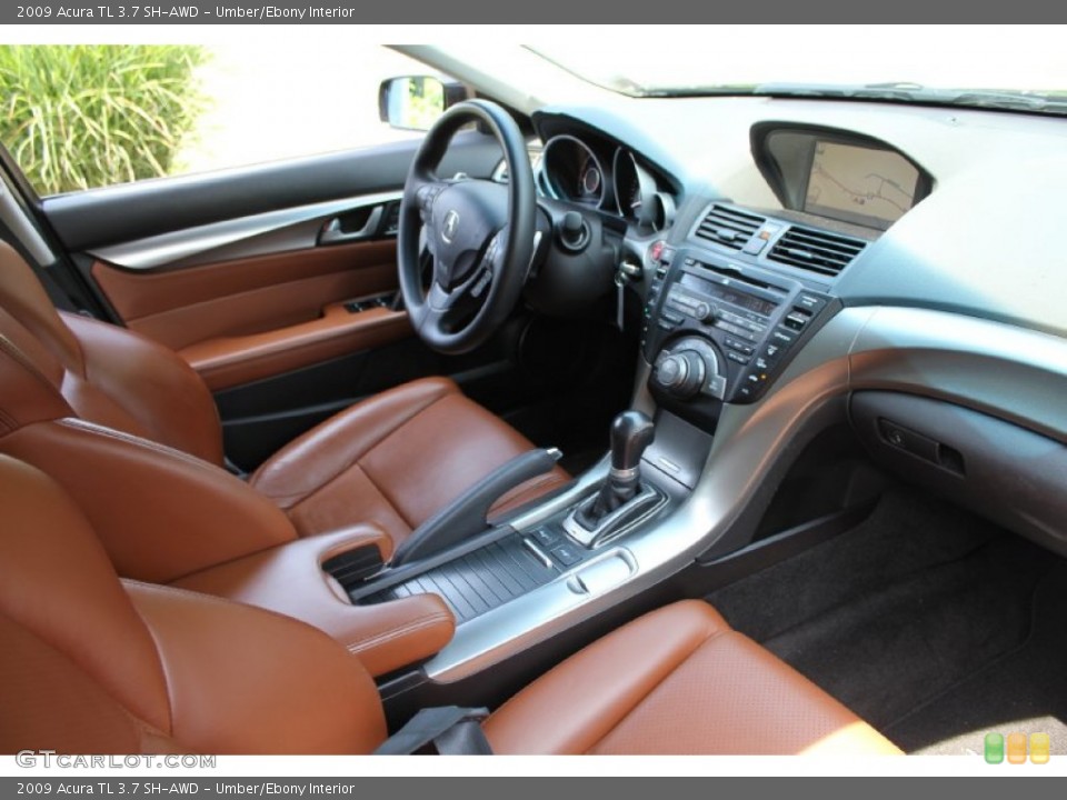 Umber/Ebony Interior Dashboard for the 2009 Acura TL 3.7 SH-AWD #50726229
