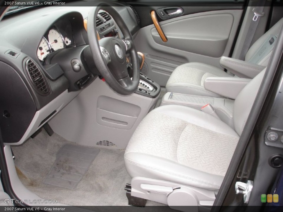 Gray Interior Photo for the 2007 Saturn VUE V6 #50727354