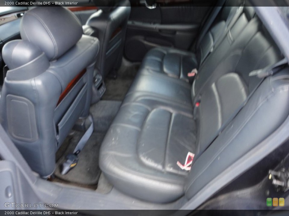 Black Interior Photo for the 2000 Cadillac DeVille DHS #50727786