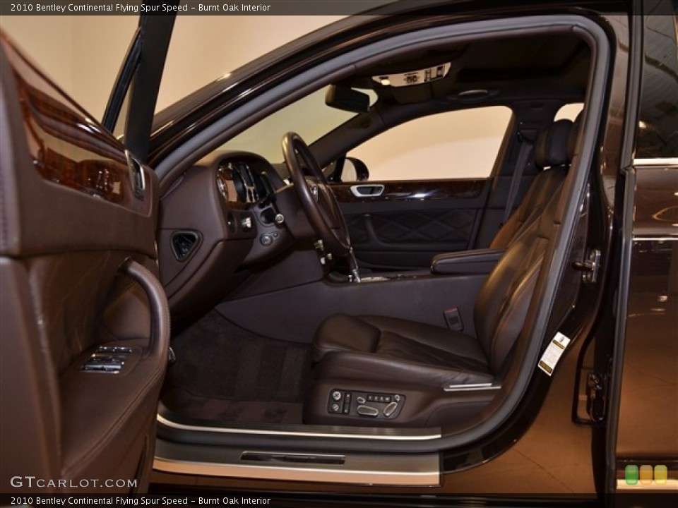 Burnt Oak Interior Photo for the 2010 Bentley Continental Flying Spur Speed #50732004