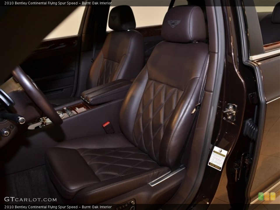 Burnt Oak Interior Photo for the 2010 Bentley Continental Flying Spur Speed #50732019