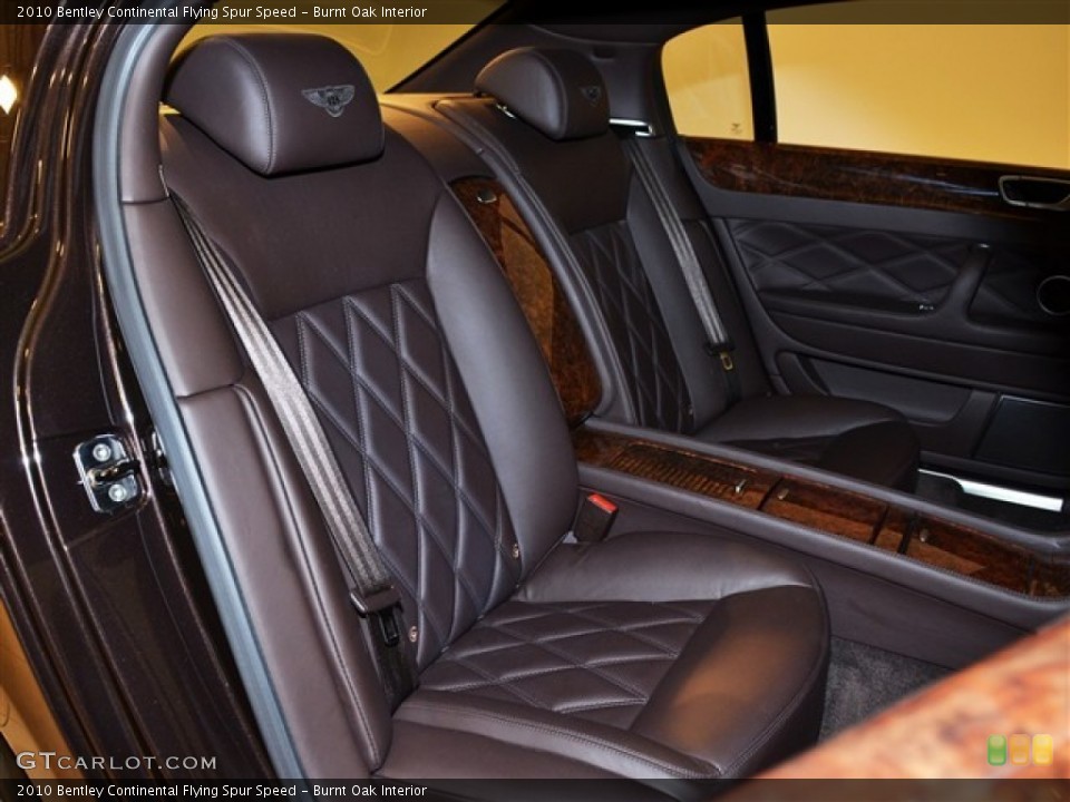 Burnt Oak Interior Photo for the 2010 Bentley Continental Flying Spur Speed #50732130