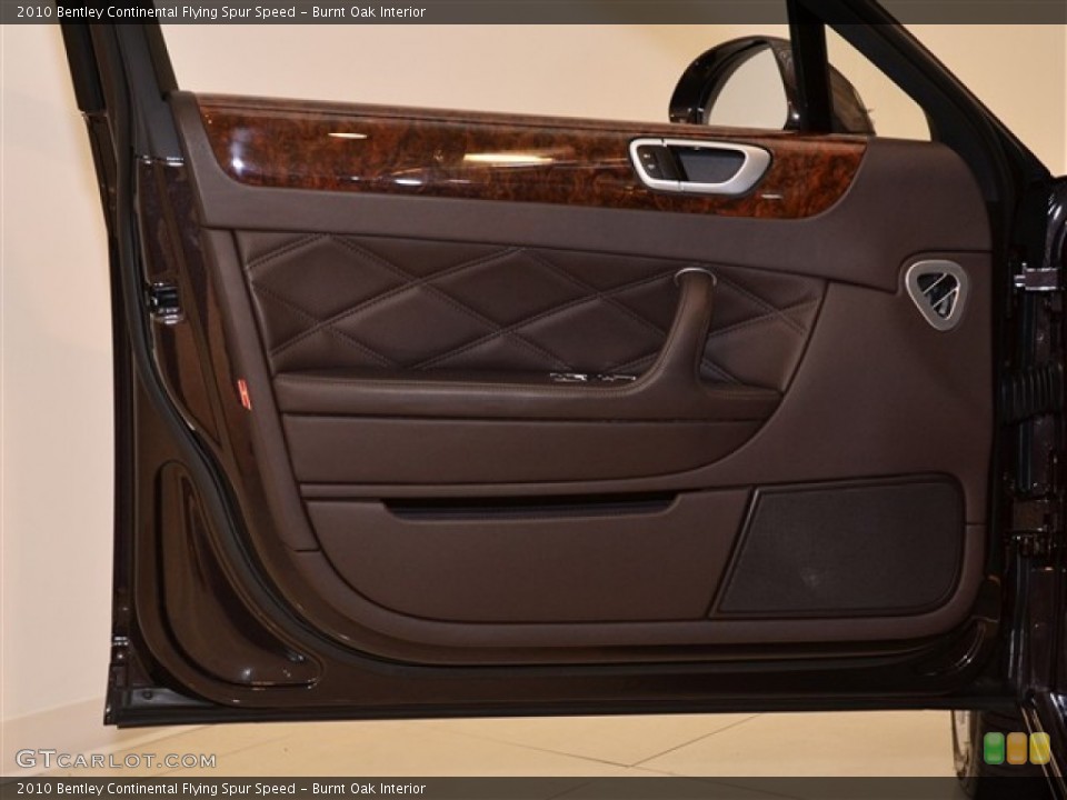 Burnt Oak Interior Door Panel for the 2010 Bentley Continental Flying Spur Speed #50732163