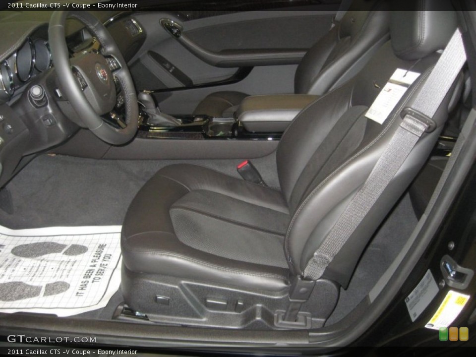 Ebony Interior Photo for the 2011 Cadillac CTS -V Coupe #50733120