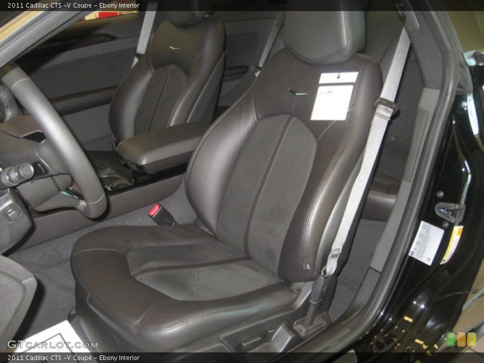 Ebony Interior Photo for the 2011 Cadillac CTS -V Coupe #50733147