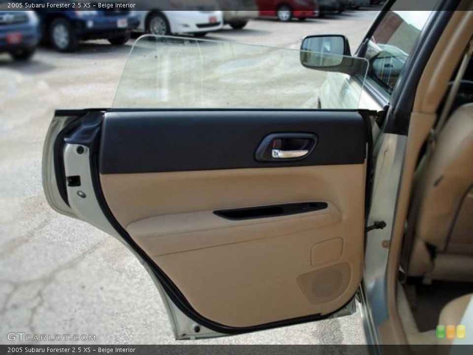 Beige Interior Door Panel for the 2005 Subaru Forester 2.5 XS #50734092