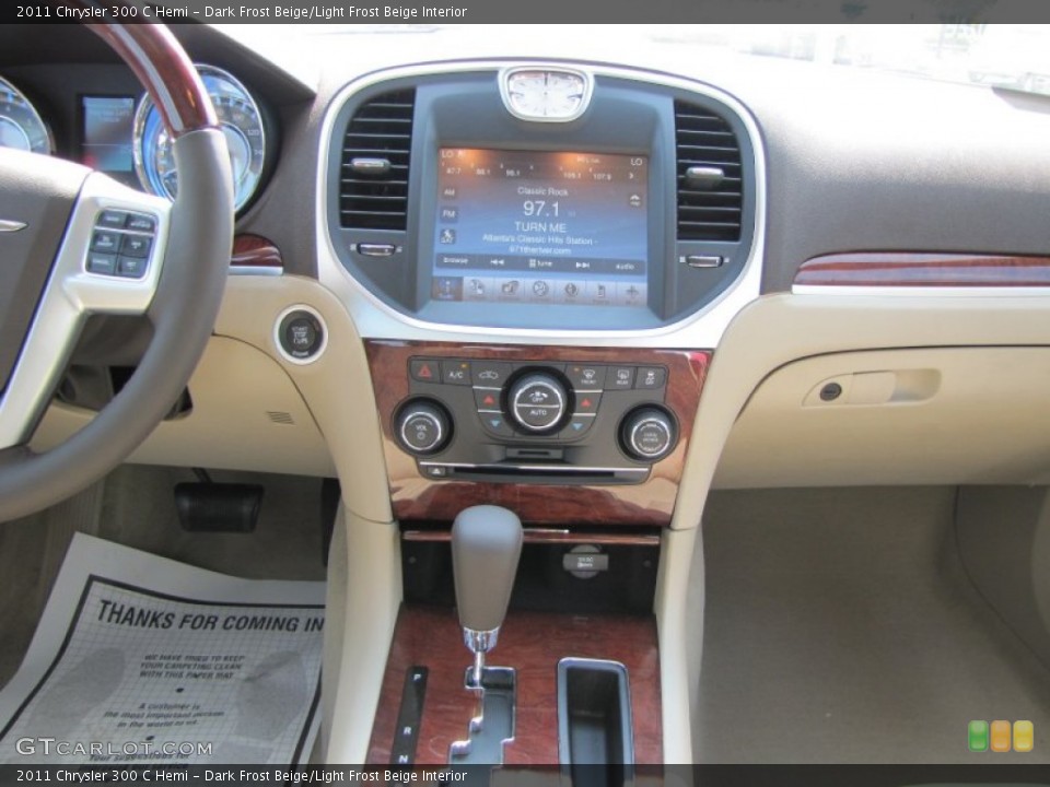Dark Frost Beige/Light Frost Beige Interior Dashboard for the 2011 Chrysler 300 C Hemi #50734629