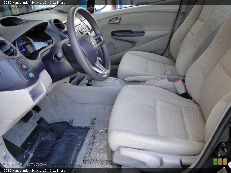 Gray Interior Photo for the 2010 Honda Insight Hybrid LX #50734947