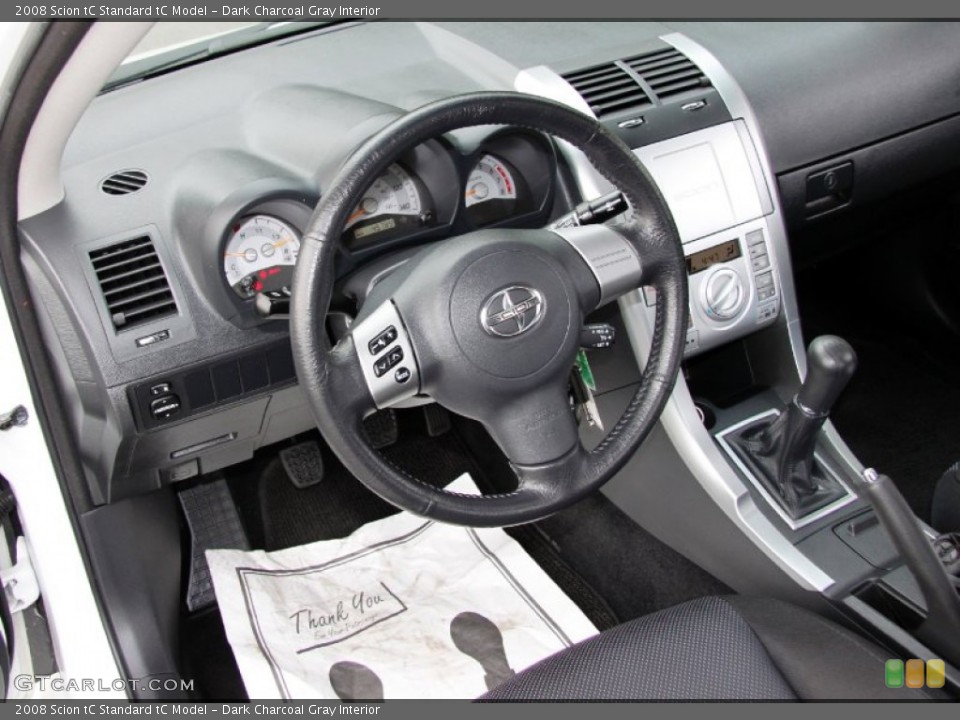 Dark Charcoal Gray Interior Dashboard for the 2008 Scion tC  #50734959