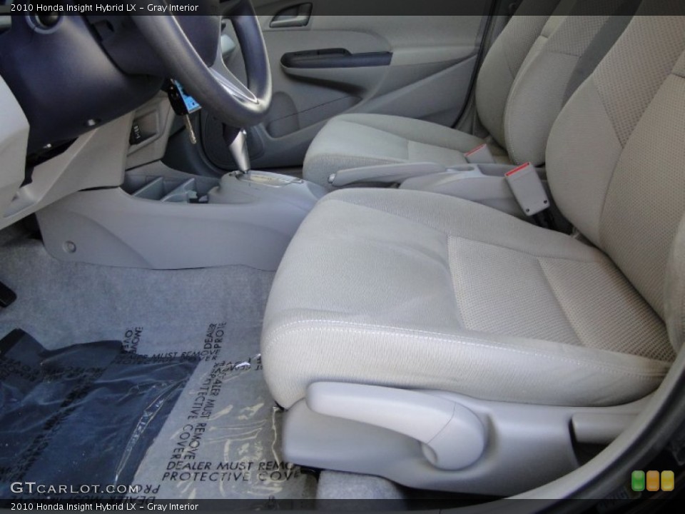 Gray Interior Photo for the 2010 Honda Insight Hybrid LX #50734977
