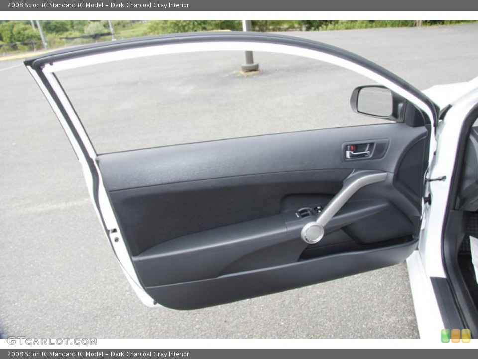 Dark Charcoal Gray Interior Door Panel for the 2008 Scion tC  #50735043